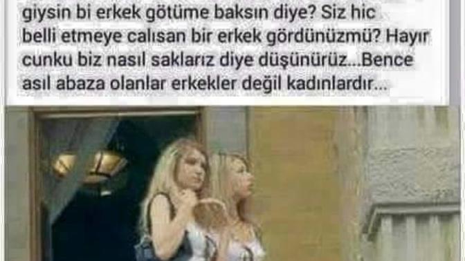 Sizce erkekler mi daha çok abaza yoksa kadınlar mı?