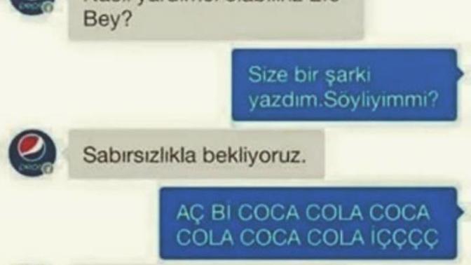 Pepsi beyden daha önce küfür yiyen oldu mu?