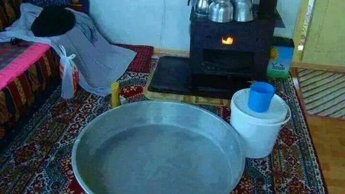 Hiç tıngırda duş alan varmı😀?