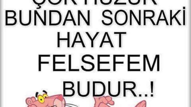 Hayat felsefeniz nedir?