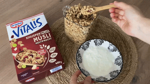 Çıtır müsli nasıl yenir?