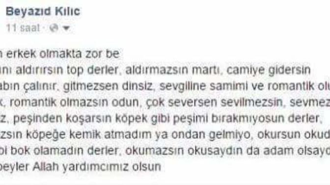 Erkek olmak neden bu kadar zor?
