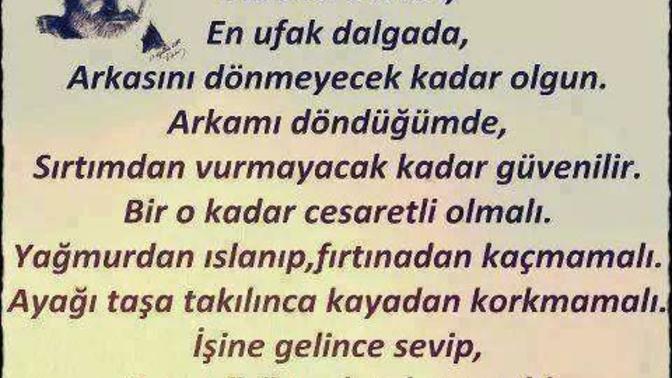 Soruyu okuyan sen karşında nasıl bir insan istersin?