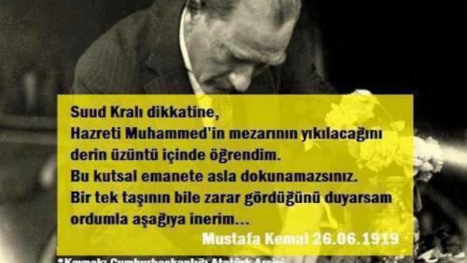 Atatürk'ün bu sözü için siz ne düşünüyorsunuz?