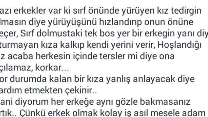 Kızlar okuyun okuyun da adam kimdir?