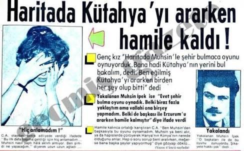Kütahya'yı ararken hamile kalan kadın sizce gerçek mi😕?