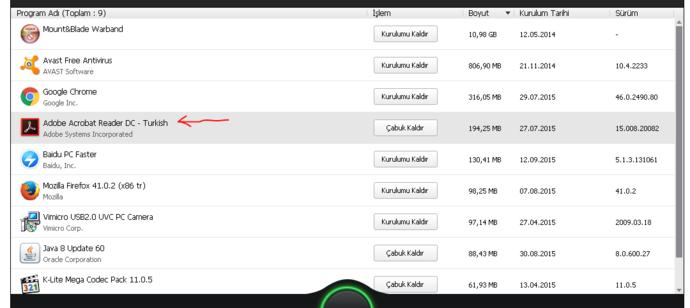 ADOBE ACROBAT READER DC - TÜRKİSH   detay oku ?