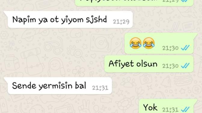 Sizce de cok tatli değil mi skdjjs?