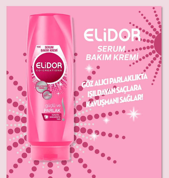 Elidor Co-Creations Güçlü ve Parlak Saç Bakım Kremi