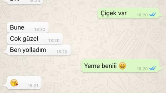 Alın size kıskanç sevgili örneği sizce de kıskanç mı?