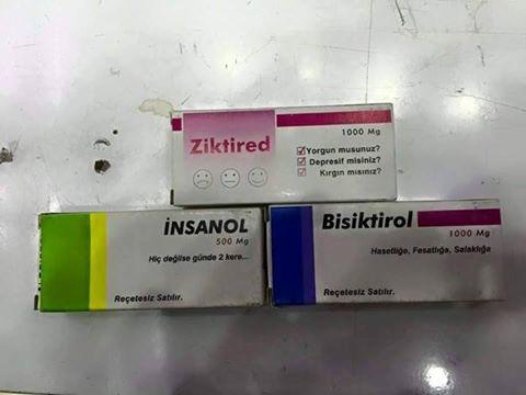 Sizde bu ilaçlardan kullanmak ister miydiniz :D ? Tesadüfmü buu ?