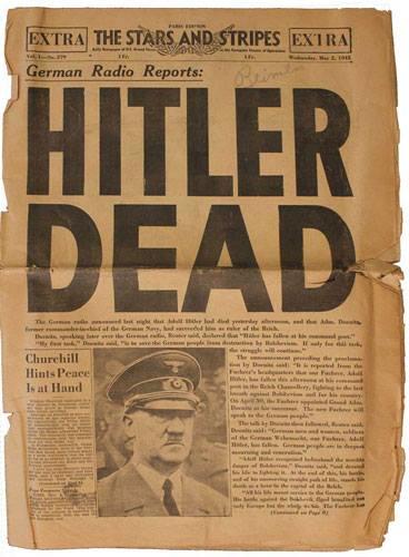 Hitler! Nasıl Öldü?