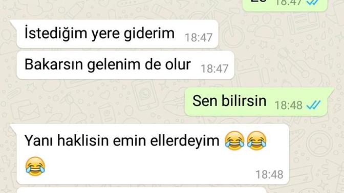 Ayrılmak istedim bunları dedi?