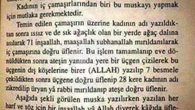 Siz hiç çıplak görme muskası yaptınız mı?