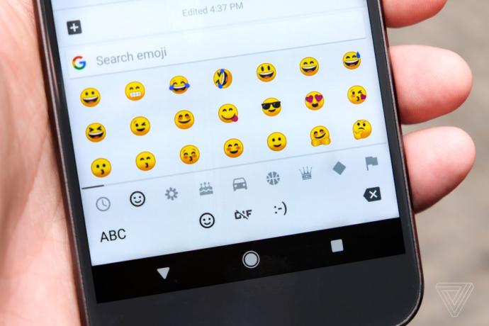 android boş kalp emojisi