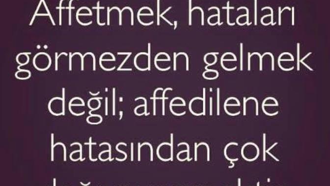 Hangi hatayı affetmezsiniz?