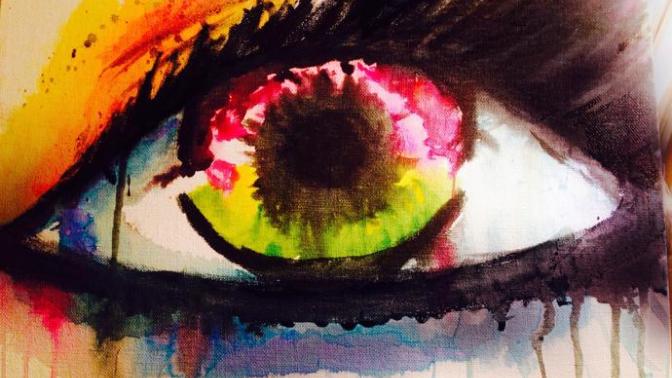 Sulu boya çalışmam nasıl olmuş sizce 🎨🎨👀?