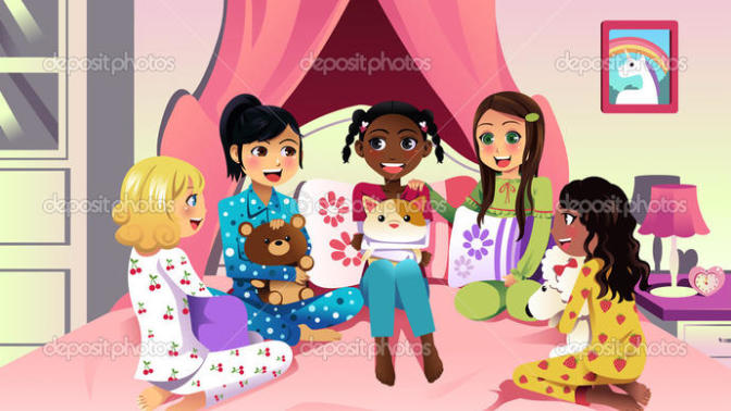 Pijama partisi yapıyoruz kızlar;gelmek ister misiniz😀?