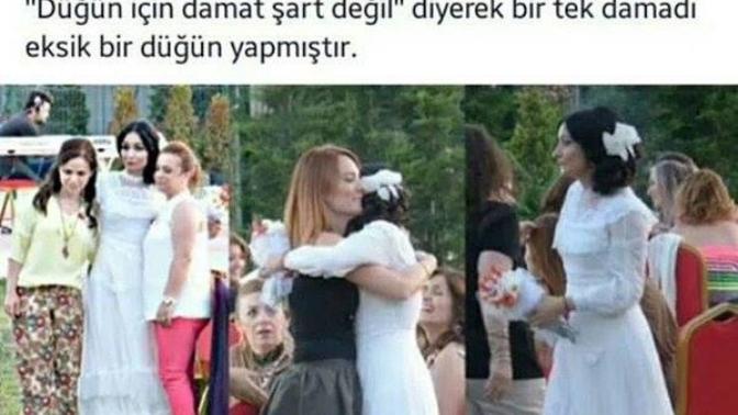 Kendi kendiyle evlenen memleketlimi gördünüzmüüüüüüüü siz :D :D? Evlilik için damat şart mı?
