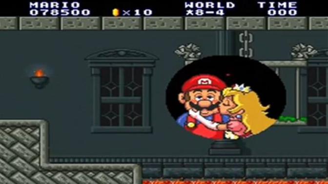 Super Mario'da 8'in 4'unu bitirip, prensesi kurtaran var mi :)?