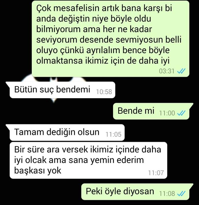 Mesaj atayimmi atmiyim mi sizce ozellikle erkekler goruslerini paylaşsın ?