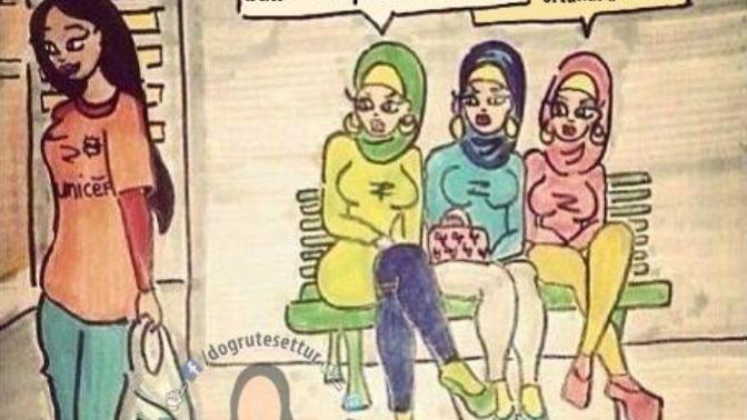 Böyle kapalılarda var, kapanmak dar giyinmek vs vs degıldır usturuplu kapanmalı sizce?