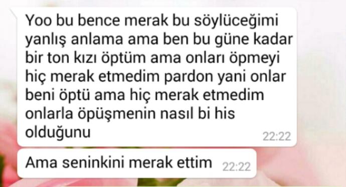 Sizce yakın arkadaş olduğunuz bir erkeğin sizi öpmeyi merak etmesi ne anlama gelir?