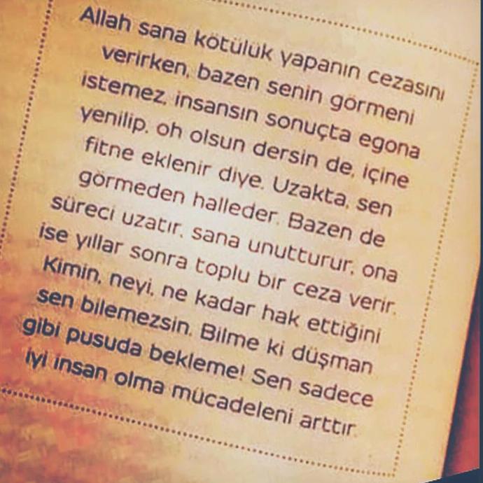 Siz hic Allah'ın adaletinden şüphe ettiniz mi?