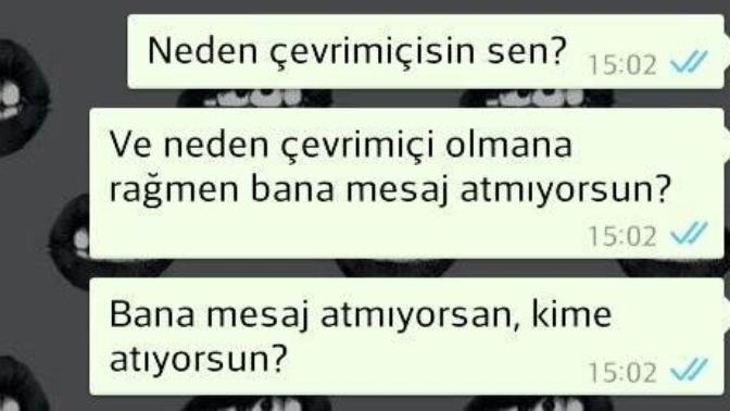 Sevgilim olmasa bile bana böyle trip atan bir arkadaşım var :) ?