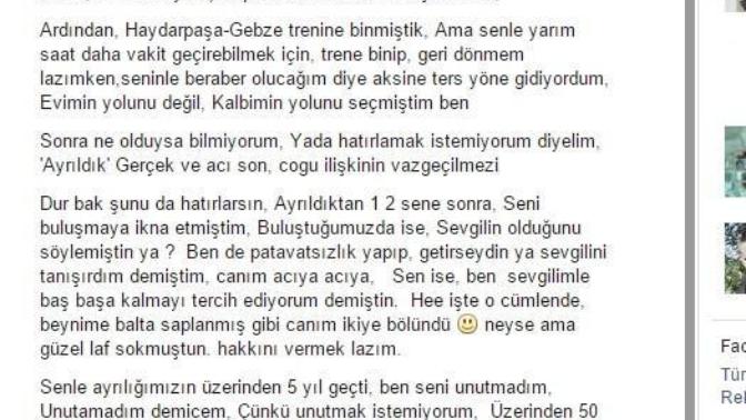 Çocukluk aşkımı buldum?