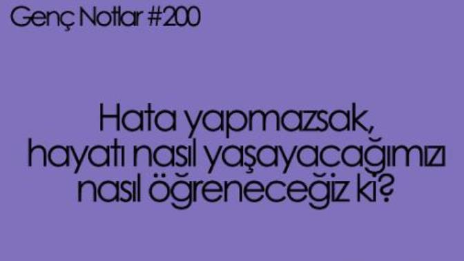 Aynı hatayı tekrar tekrar yapıyor musunuz?