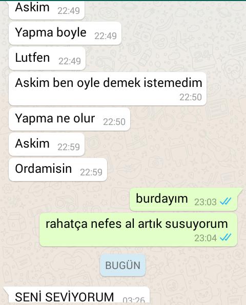 Bu sevgi mi vicdan azabı mı?