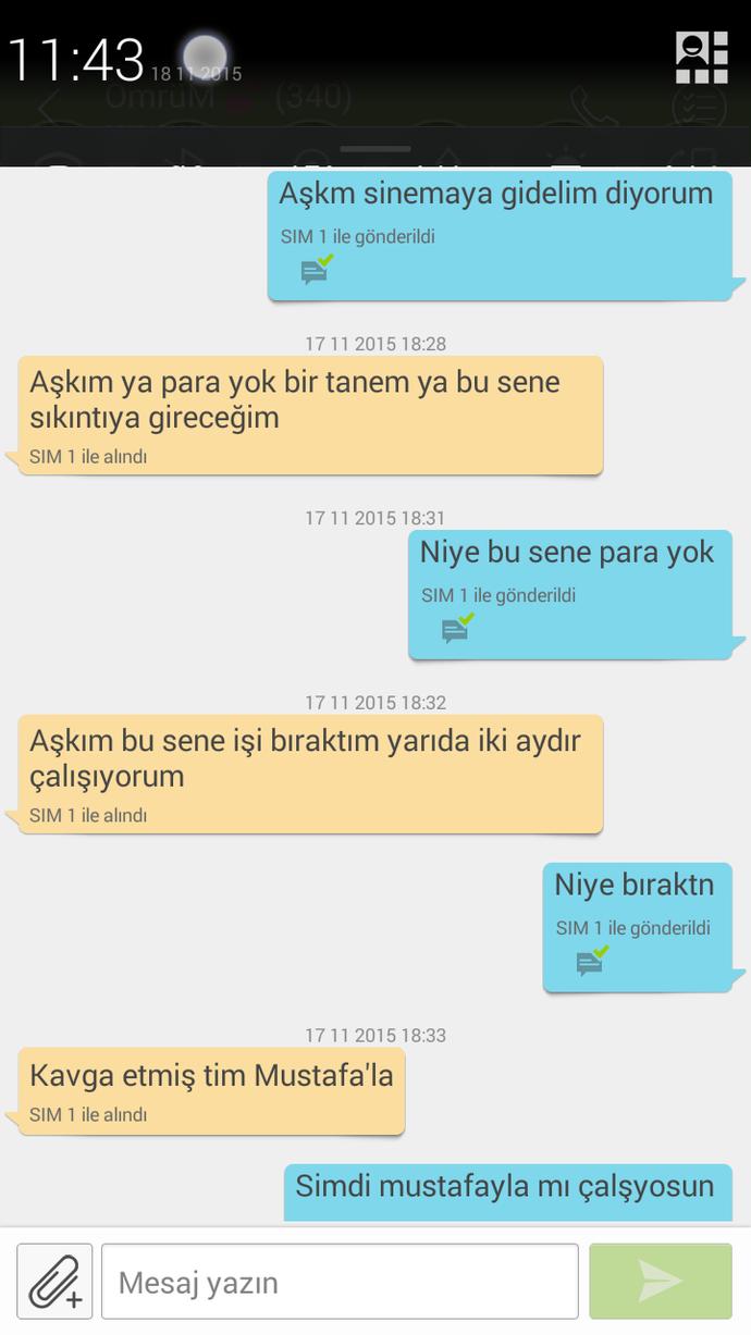 #Resimli whatsapp konuşmamız ayrılmalı mıyım sizce ?