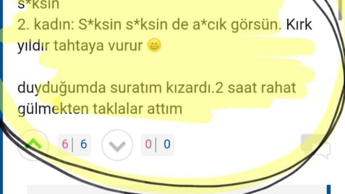 Duyduğum en yaratıcı küfür 😂😂 İyi güldüm?