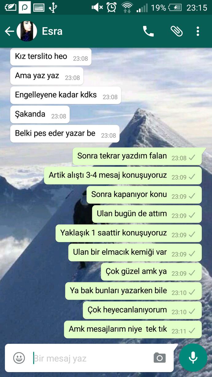 Allah belamı versin aşık oldum?