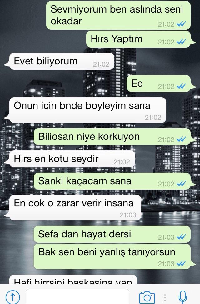 Resimli whatsapp konuşmamız😭😭😭çok kötüyüm beenn😭😭😭?