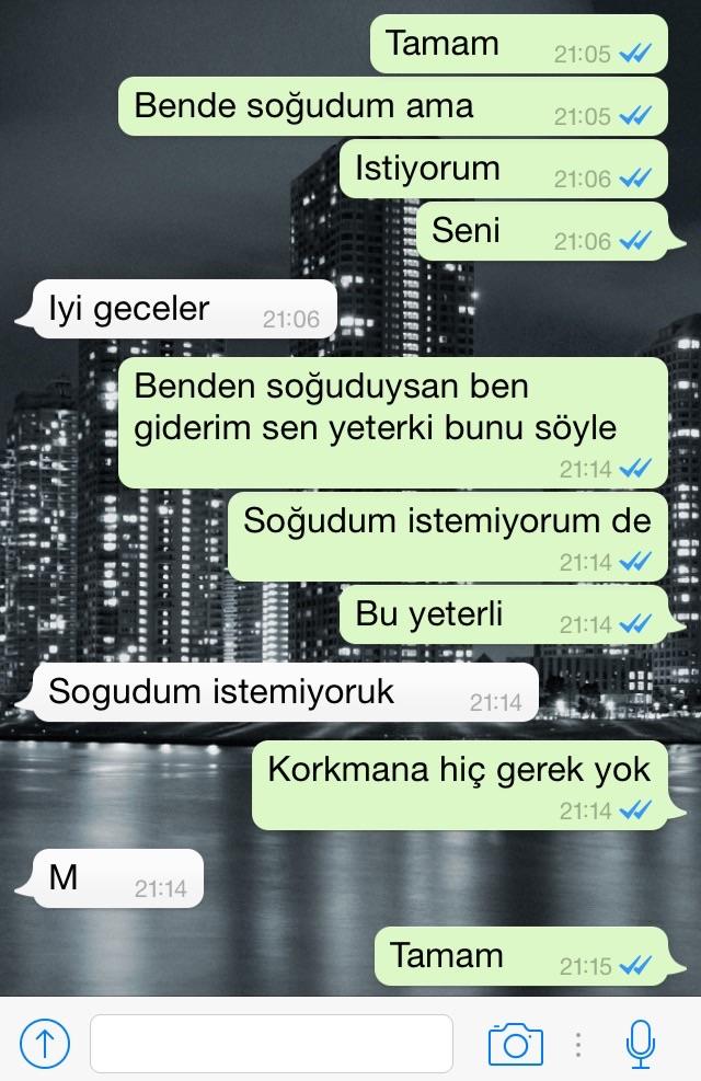 Resimli whatsapp konuşmamız😭😭😭çok kötüyüm beenn😭😭😭?