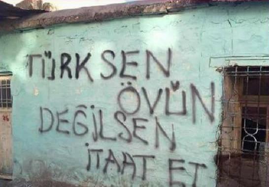 Bu neyin ırkçıllığı neyin düşmanlıgı? 