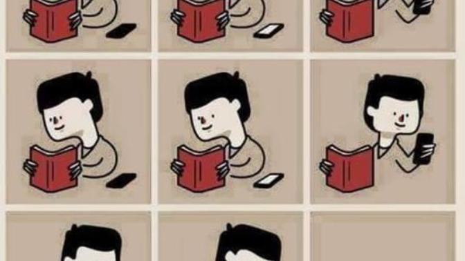Kitap mı telefon mu?