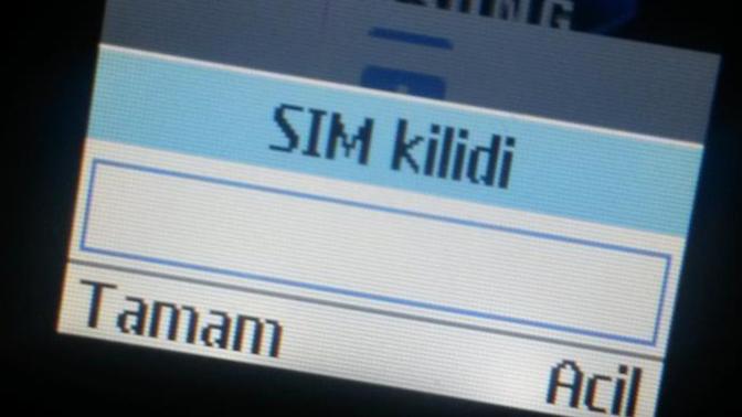 Sim kilidi nasıl açılır lütfen yardımcı olun?