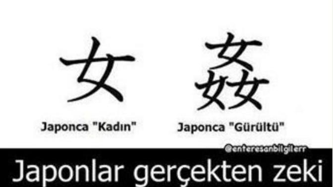 Japoncada kadın ne demek biliyor musunuz?