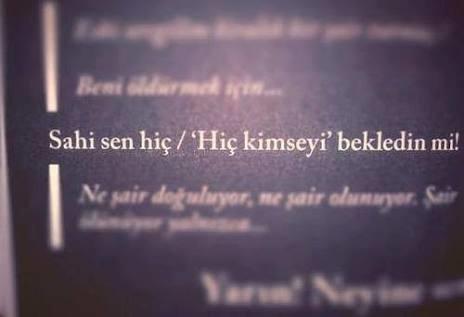 Hiç koca bir hiç olmak istediniz mi?