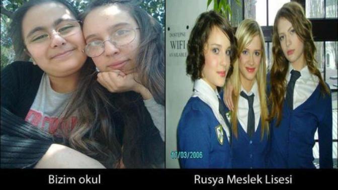 Kızlar. Rus kızlarını kıskanıyormusunuz. ..( resimli) ?