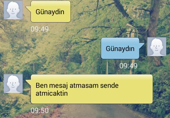 İlk günaydın mesajını kim atmalı ?