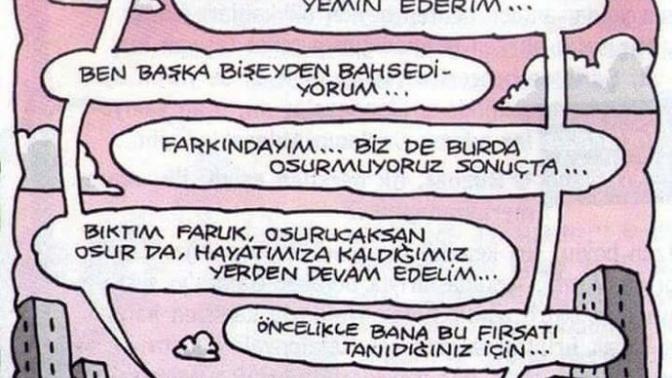 Soru şu: Hic sevgilinizin, eşinizin yanında osurdunuz mu?