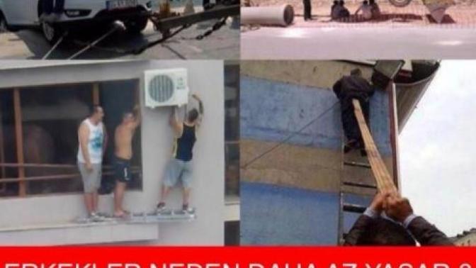 Bilin bakalım erkekler neden daha az yaşar? Fikri olmayanlar Detaylaraa :) ?