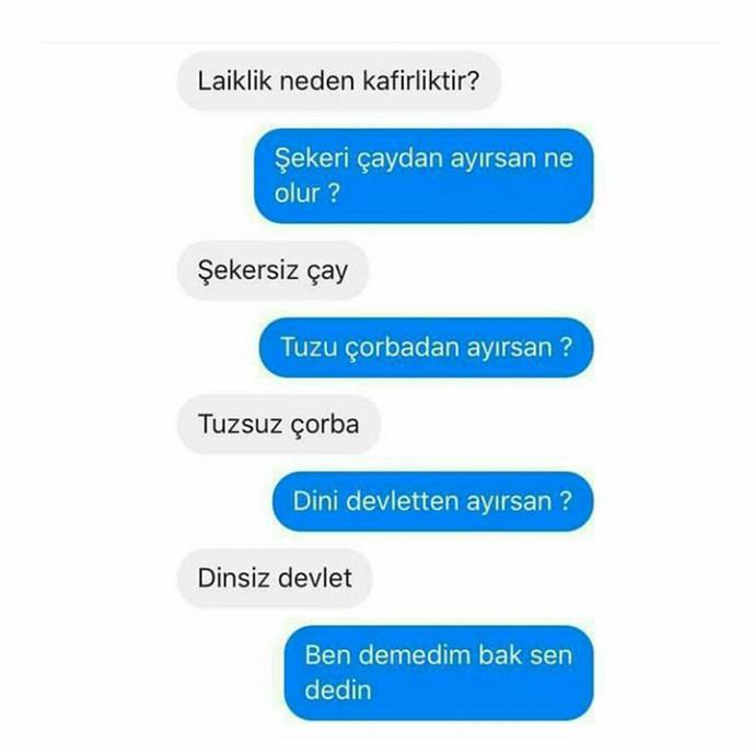 Laiklik hakkında ki düşünceleriniz nelerdir, sizce laiklik ve dinsizlik eş değer mi?