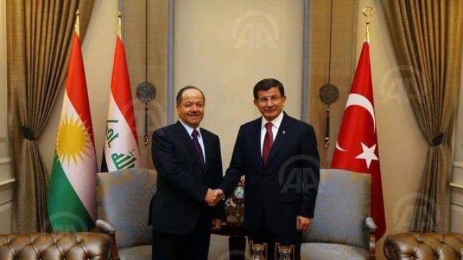 AKP neden mecliste Kürdistan yok diyip Barzani ile görüşmede Kürdistan bayrağı kullandırıyor?