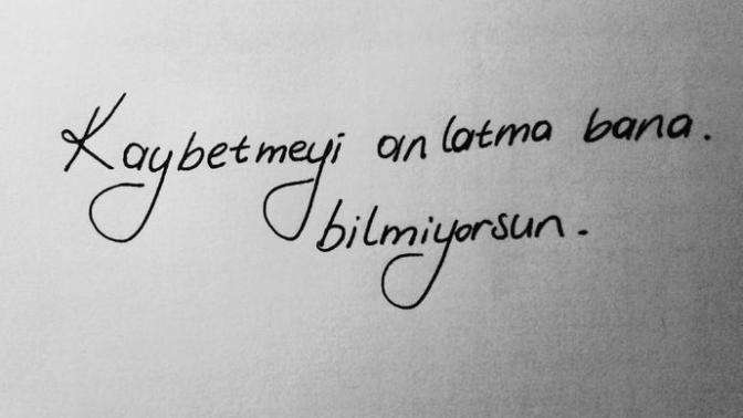 Kaçımız kaybetmenin ne demek olduğunu biliyor ve kaçımız kaybettiğini kolayca kabullenebiliyor?