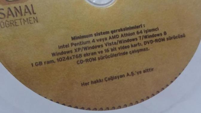 Laptopta cd yeri yok ya hani?